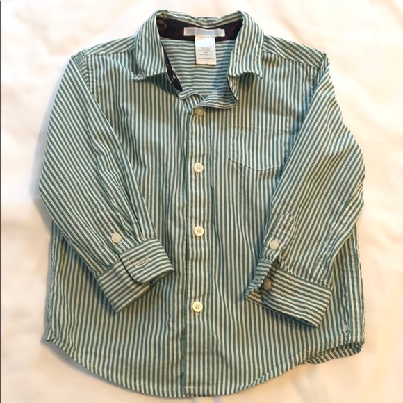 Janie and Jack Other - ⭐️Host Pick!!⭐️ Janie and Jack Button Down, 18-24M